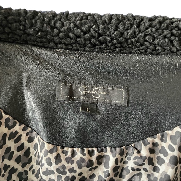 Faux Leather Coat - Picture 4 of 4